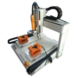 全自動送料打螺絲機引領(lǐng)高效生產(chǎn) 瑞德鑫5331R門窗鎖芯自動鎖螺絲機深度解析